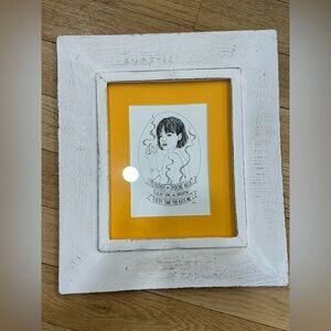 ‘I’d rather be smoking weed’ Painting Picture Frame